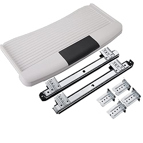 Tastaturablage,Ergonomische Tastatur Schublade unter Dem Schreibtisch,Computer Tastatur Plattform,auf Der Kleine StiftföRmige Objekte Aufbewahrt Werden KöNnen/Weiß/M Tastaturablage,Ergonomische Tastatur Schublade unter Dem Schreibtisch,Computer Tastatur Plattform,auf Der Kleine StiftföRmige Objekte Aufbewahrt Werden KöNnen/Weiß/M von KLHGBH