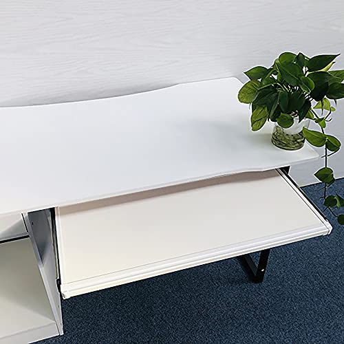 Tastaturhalterung aus Aluminiumlegierung,Push-Pull-Tastaturschublade unter Dem Computertisch,EinschließLich 35 Cm Langer Gleitschiene,Stabil und Leise/Weiß / 53cm Tastaturhalterung aus Aluminiumlegierung,Push-Pull-Tastaturschublade unter Dem Computertisch,EinschließLich 35 Cm Langer Gleitschiene,Stabil und Leise/Weiß / 53cm von KLHGBH