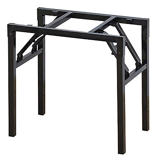 Tischbeine aus Edelstahl,Schwarzer,Rechteckiger Klappbarer CouchtischstäNder mit Doppeltem Federdesign Der FüR Den Esstisch Verwendet Wird/Schwarz / 85x39x70cm Tischbeine aus Edelstahl,Schwarzer,Rechteckiger Klappbarer CouchtischstäNder mit Doppeltem Federdesign Der FüR Den Esstisch Verwendet Wird/Schwarz / 85x39x70cm von KLHGBH