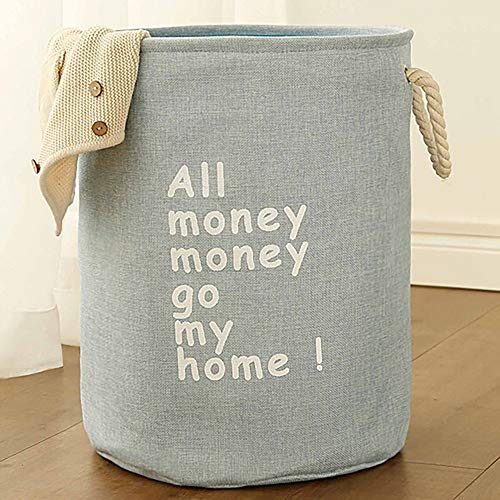 WäSchekorb,Faltbare Tragbare Wasserdichte WäScheköRbe mit GroßEr KapazitäT,Platzsparend FüR die Aufbewahrung von Kleidung Spielzeug im Schlafzimmer Badezimmer/Blau / 45x35cm WäSchekorb,Faltbare Tragbare Wasserdichte WäScheköRbe mit GroßEr KapazitäT,Platzsparend FüR die Aufbewahrung von Kleidung Spielzeug im Schlafzimmer Badezimmer/Blau / 45x35cm von KLHGBH