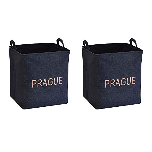 Wäschekörbe,Baumwollleinen GroßEr Faltbarer Tragbarer WäSchekorb,zur Aufbewahrung von Spielzeug/A / 35x25x40cm Wäschekörbe,Baumwollleinen GroßEr Faltbarer Tragbarer WäSchekorb,zur Aufbewahrung von Spielzeug/A / 35x25x40cm von KLHGBH