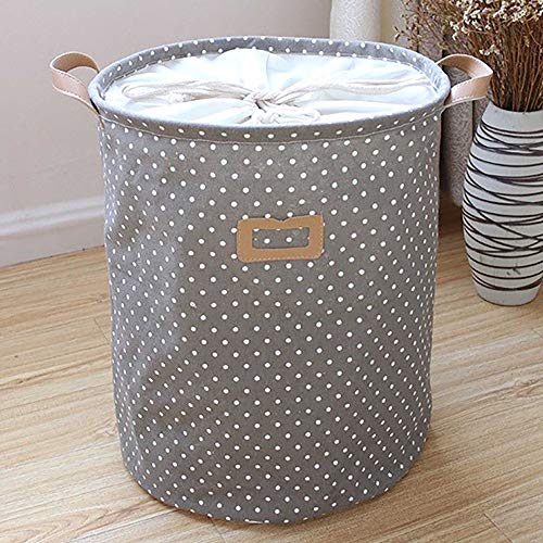 Wäschekörbe,Faltbarer Wasserdichter WäSchekorb mit GroßEr KapazitäT,mit Griffen und Kordelzug Staubdichter Tragbarer Schmutzkorb FüR Schmutzige Kleidung/grau / 2 Stück Wäschekörbe,Faltbarer Wasserdichter WäSchekorb mit GroßEr KapazitäT,mit Griffen und Kordelzug Staubdichter Tragbarer Schmutzkorb FüR Schmutzige Kleidung/grau / 2 Stück von KLHGBH