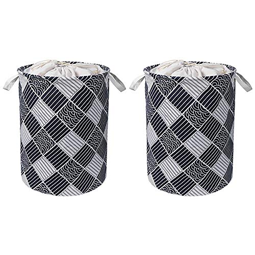 Wäschekörbe,Home GroßE Staubdichte FaltköRbe,FüR Kinder Spielzeug Kleidung Veranstalter Halter/B / 35x44cm von KLHGBH