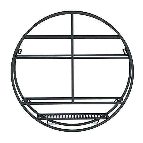 Wand Weinschrank Regal,Einfache Industrielle Design Schmiedeeisen Wand Display Rack,5 Schichten,Lagerung von Weinglas Spielzeug/Schwarz / 70cm Wand Weinschrank Regal,Einfache Industrielle Design Schmiedeeisen Wand Display Rack,5 Schichten,Lagerung von Weinglas Spielzeug/Schwarz / 70cm von KLHGBH