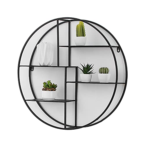 Wanddekoration Regal,Schmiedeeiserne Schwimmende Regale mit 4 Metallregalen,Verwendet FüR Home-Office-Dekoration/Schwarz / 70cm Wanddekoration Regal,Schmiedeeiserne Schwimmende Regale mit 4 Metallregalen,Verwendet FüR Home-Office-Dekoration/Schwarz / 70cm von KLHGBH