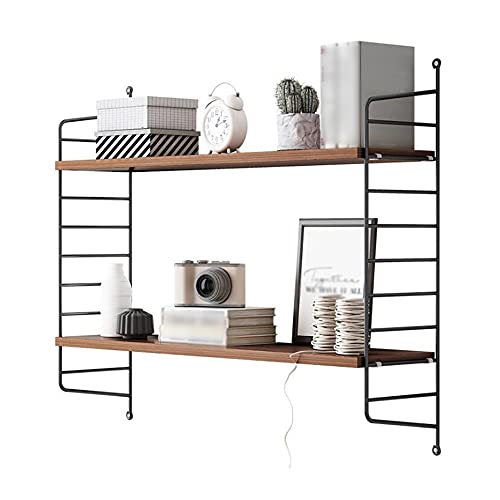 Wandregal, Verstellbarer Regalabstand Holzwandregal, FüR Wohnzimmer, Esszimmer, BüRo, Schlafzimmer/A / 60x15x52cm Wandregal, Verstellbarer Regalabstand Holzwandregal, FüR Wohnzimmer, Esszimmer, BüRo, Schlafzimmer/A / 60x15x52cm von KLHGBH