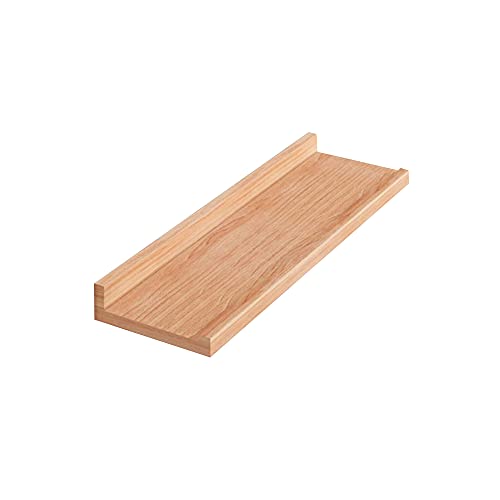 Wandregal, Wandaufbewahrung Display Organizer Dekorationen, FüR Wohnzimmer Badezimmer KüChe Flur BüRo/Holzfarbe/L Wandregal, Wandaufbewahrung Display Organizer Dekorationen, FüR Wohnzimmer Badezimmer KüChe Flur BüRo/Holzfarbe/L von KLHGBH