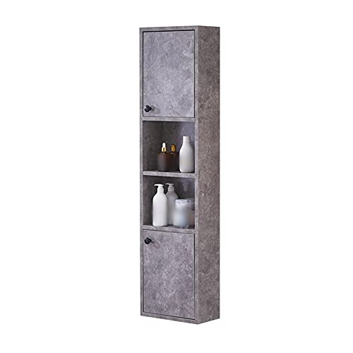 ctg Kommode, 4-Lagiger Multifunktions-Badezimmer-Wandschrank Aus Holz, Geeignet FüR Badezimmer Und Schminktisch, TragfäHigkeit 30 Kg/D / 120x30x15cm von KLHGBH