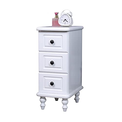 ctg Kommode, Dreilagiger Multifunktionaler Beistelltisch aus Kiefernholz, Geeignet FüR Schlafzimmer, Kinderzimmer/Weiß/M ctg Kommode, Dreilagiger Multifunktionaler Beistelltisch aus Kiefernholz, Geeignet FüR Schlafzimmer, Kinderzimmer/Weiß/M von KLHGBH