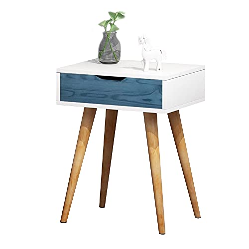 ctg Kommode, Geschichtetes Design High-Density Board Material Nachttisch mit 1 Schublade, Geeignet FüR Schlafzimmer und Wohnzimmer/Weiß / 40x30x55cm ctg Kommode, Geschichtetes Design High-Density Board Material Nachttisch mit 1 Schublade, Geeignet FüR Schlafzimmer und Wohnzimmer/Weiß / 40x30x55cm von KLHGBH