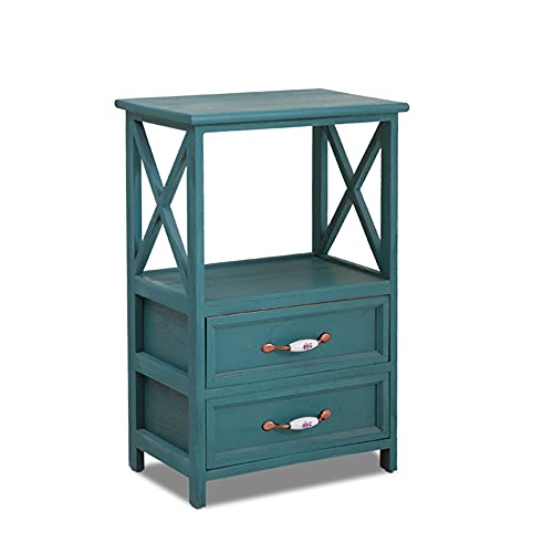 ctg Kommode, Massivholz-BeistellschräNke, Platzsparendes Design, Kann BüCher und Spielzeug Aufbewahren, Geeignet FüR KindergäRten, Kleine Ecken/Grün / 45x30x70cm ctg Kommode, Massivholz-BeistellschräNke, Platzsparendes Design, Kann BüCher und Spielzeug Aufbewahren, Geeignet FüR KindergäRten, Kleine Ecken/Grün / 45x30x70cm von KLHGBH