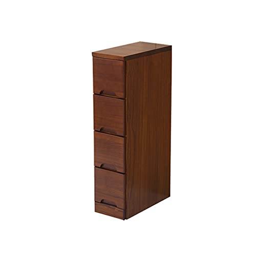 ctg Kommode, Multi-Funktions-Schublade aus Massivholz Verschiedenes Schmaler Seiten-Eckschrank, Geeignet FüR Wohnzimmer-Schlafzimmer/braun/M von KLHGBH