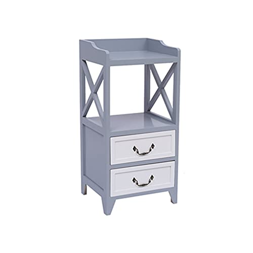 ctg Kommode, Multifunktionaler Nachttisch aus Massivholz mit Schubladen, Platzsparend, Geeignet FüR Schlafzimmer, Wohnzimmer/grau/XL ctg Kommode, Multifunktionaler Nachttisch aus Massivholz mit Schubladen, Platzsparend, Geeignet FüR Schlafzimmer, Wohnzimmer/grau/XL von KLHGBH