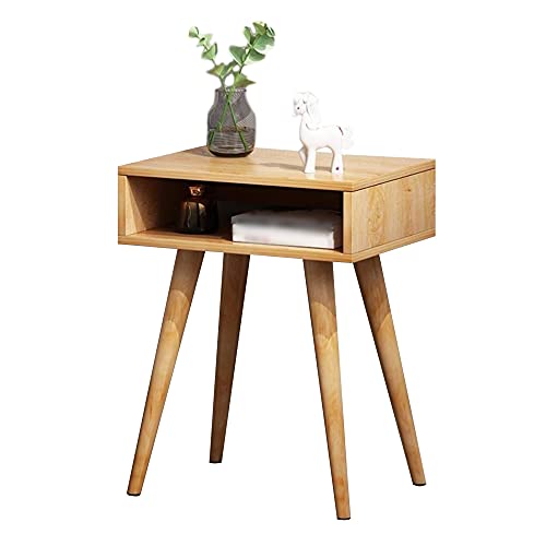 ctg Kommode, Open Storage Design, High-Density Board Nachttisch, Multifunktional Geeignet FüR Schlafzimmer Wohnzimmer/Holzfarbe / 40x30x55cm ctg Kommode, Open Storage Design, High-Density Board Nachttisch, Multifunktional Geeignet FüR Schlafzimmer Wohnzimmer/Holzfarbe / 40x30x55cm von KLHGBH
