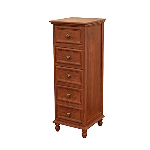 ctg Kommode, Wohnzimmer Mehrschichtiges Design aus Massivem Paulownia Schmaler Seitenschrank, Geeignet FüR Wohnzimmer, Kleine Ecke/braun/L ctg Kommode, Wohnzimmer Mehrschichtiges Design aus Massivem Paulownia Schmaler Seitenschrank, Geeignet FüR Wohnzimmer, Kleine Ecke/braun/L von KLHGBH