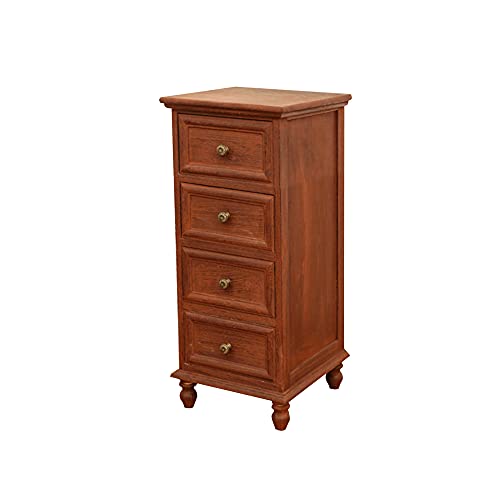 ctg Kommode, Wohnzimmer Mehrschichtiges Design aus Massivem Paulownia Schmaler Seitenschrank, Geeignet FüR Wohnzimmer, Kleine Ecke/braun/M ctg Kommode, Wohnzimmer Mehrschichtiges Design aus Massivem Paulownia Schmaler Seitenschrank, Geeignet FüR Wohnzimmer, Kleine Ecke/braun/M von KLHGBH