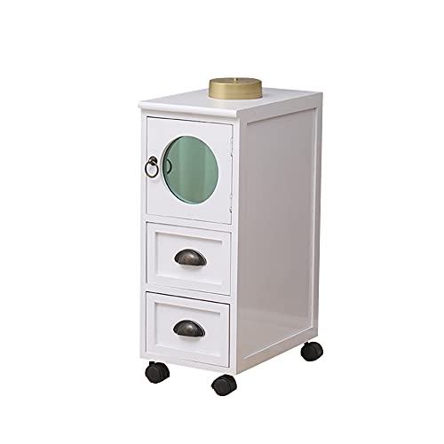 ctg Nachttisch, Einfacher und Multifunktionaler Badezimmer-Beistelltisch aus Massivholz, Geeignet FüR Schlafzimmer und Wohnzimmer/Weiß/S ctg Nachttisch, Einfacher und Multifunktionaler Badezimmer-Beistelltisch aus Massivholz, Geeignet FüR Schlafzimmer und Wohnzimmer/Weiß/S von KLHGBH