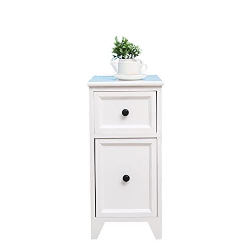 ctg Schubladenkommode, Massivholzmaterial, 2-Lagiger Multifunktionaler Schmaler Seitenschrank, Platzsparend, Geeignet FüR WohnzimmerbüRo/Weiß/M ctg Schubladenkommode, Massivholzmaterial, 2-Lagiger Multifunktionaler Schmaler Seitenschrank, Platzsparend, Geeignet FüR WohnzimmerbüRo/Weiß/M von KLHGBH