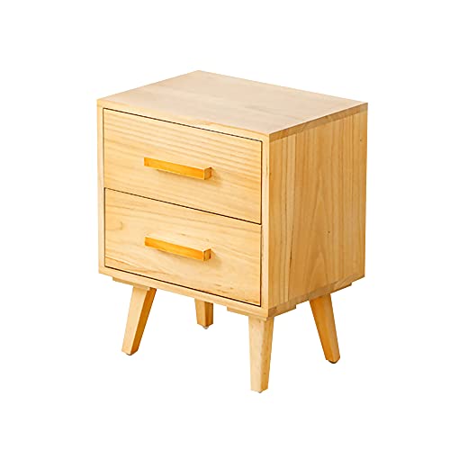 ctg Schubladenschrank, Hohes Schrankbein Design Multifunktionaler Massivholz Nachttisch, Geeignet FüR Kinderzimmer/Log color / 40x30x50cm ctg Schubladenschrank, Hohes Schrankbein Design Multifunktionaler Massivholz Nachttisch, Geeignet FüR Kinderzimmer/Log color / 40x30x50cm von KLHGBH