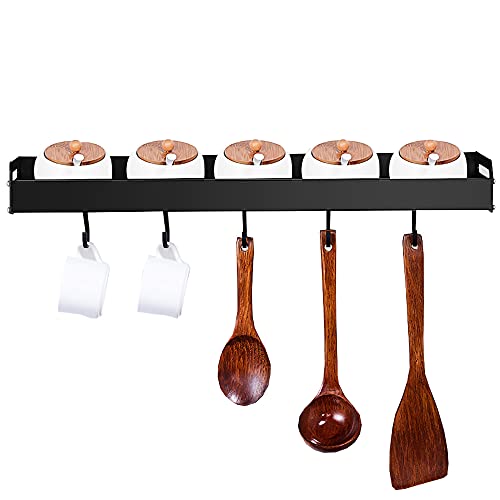 tlj An Der Wand Montiertes GewüRzregal mit Aufbewahrung FüR KüChenregale aus Aluminium zur Aufbewahrung von KüChenbedarf Oder HaushaltsgegenstäNden/A / 50cm tlj An Der Wand Montiertes GewüRzregal mit Aufbewahrung FüR KüChenregale aus Aluminium zur Aufbewahrung von KüChenbedarf Oder HaushaltsgegenstäNden/A / 50cm von KLHGBH