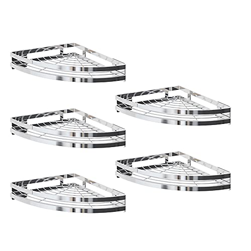 tlj GewüRzregal aus Edelstahl, Abnehmbares Wand-Obstkorb-Organizer-Gestell zur Aufbewahrung von KüChenbedarf Oder HaushaltsgegenstäNden / 5PCS / 360x265x48mm tlj GewüRzregal aus Edelstahl, Abnehmbares Wand-Obstkorb-Organizer-Gestell zur Aufbewahrung von KüChenbedarf Oder HaushaltsgegenstäNden / 5PCS / 360x265x48mm von KLHGBH