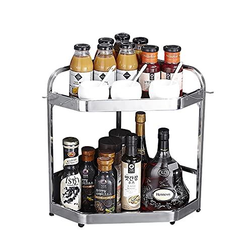 tlj GewüRzregal aus Edelstahl, Multifunktionales Dreieckiges KüChenregal FüR die Aufbewahrung von KüChenbedarf Oder HaushaltsgegenstäNden/Silber / 35x40x25cm tlj GewüRzregal aus Edelstahl, Multifunktionales Dreieckiges KüChenregal FüR die Aufbewahrung von KüChenbedarf Oder HaushaltsgegenstäNden/Silber / 35x40x25cm von KLHGBH