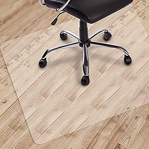 yzd Klare Bürostuhlunterlage, Faltbare 1,0 Mm Dicke BüRobodenschutzmatte, FüR Harte BöDen, Rutschfest, Langlebig/Transparent / 85x140cm yzd Klare Bürostuhlunterlage, Faltbare 1,0 Mm Dicke BüRobodenschutzmatte, FüR Harte BöDen, Rutschfest, Langlebig/Transparent / 85x140cm von KLHGBH