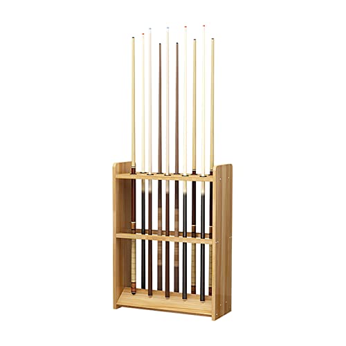 KLHGDM Ball Bodenständer, Pool-cue-Halter Hält 10 Hinweise Und Anderes Zubehör Für Angelruten Trekking Poles Golf Club Spielzimmer(Size:53.2x24x80cm,Color:A) von KLHGDM