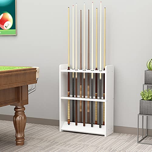KLHGDM Ball Bodenständer, Pool-cue-Halter Hält 10 Hinweise Und Anderes Zubehör Für Angelruten Trekking Poles Golf Club Spielzimmer(Size:53.2x24x80cm,Color:B) von KLHGDM