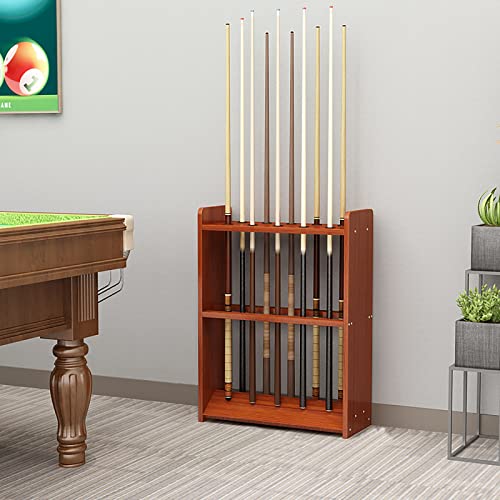 KLHGDM Ball Bodenständer, Pool-cue-Halter Hält 10 Hinweise Und Anderes Zubehör Für Angelruten Trekking Poles Golf Club Spielzimmer(Size:53.2x24x80cm,Color:C) von KLHGDM