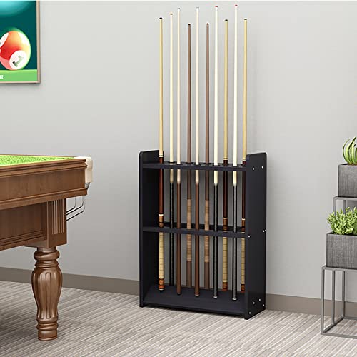 KLHGDM Ball Bodenständer, Pool-cue-Halter Hält 10 Hinweise Und Anderes Zubehör Für Angelruten Trekking Poles Golf Club Spielzimmer(Size:53.2x24x80cm,Color:D) von KLHGDM