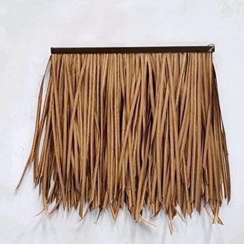 KLHGDM Palmendach, Künstliche Saft-fliese, Gewebtes Strohaugen Nachahmung, Deko-Dekoration, Dettach, Regensicher Und Langlebig, Um Den Regenschirmabdeckung / -bar/Dach Zu Machen(Size:4pcs,Color:D) von KLHGDM