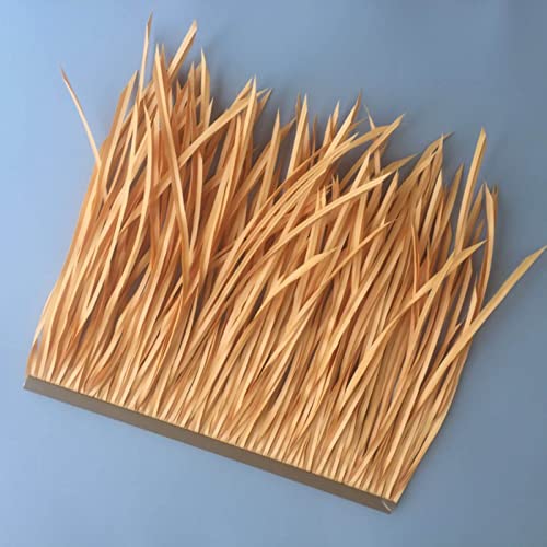 KLHGDM Simulation Strohdachziegel, Künstliches Dach, Thatch-fliese, 100% Nachhaltige Natürliche Materialien, Regensicherer Und Langlebiger, Bar-Dach-Dach-saft-Runner(Size:6pcs) von KLHGDM
