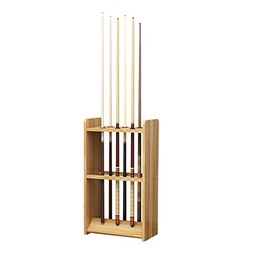 KLHGDM Snooker Pool Cue Rack, Bodenstehender Pool-cue-Halter Hält Bis Zu 6 Hinweise, Platzsparen, Ideal Für Home Club House Pool-Zimmer(Size:43.2x24x80cm,Color:B) von KLHGDM