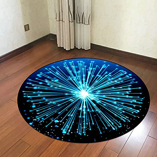 gdt Runder Drum-Teppich,Professioneller Schlagzeugteppich Schalldichte Rutschfester Drum-Matten-Teppich,FüR E-Drum-Kits Rutschfeste Teppiche/F / 140cm von KLHGDM