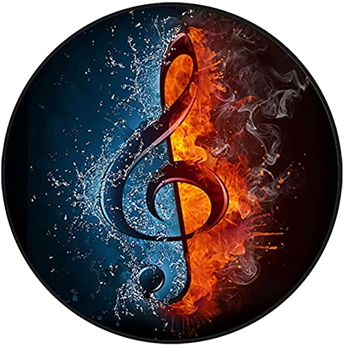 gdt Trommelteppich, Professioneller Trommelteppich Rutschfeste Trommelmatte Teppich Schallschutzdecke FüR Bass Drum Snare und Andere Musikinstrumentenmatten/A / 120cm/47.2in von KLHGDM