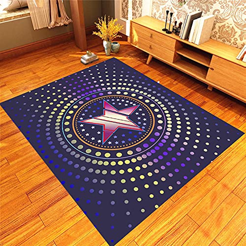 gdt Trommelteppiche,Rutschfeste Drum Matte Schallschutzdecke,FüR E-Drum Kits Bass Drum Snare Professionelle Drum Teppichmatte Rug/C / 180x140cm von KLHGDM