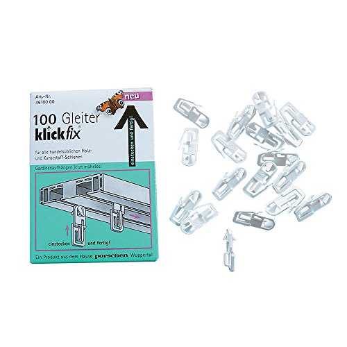 Klickfix Gardinengleiter- das Original a 100 St. von KlickFix