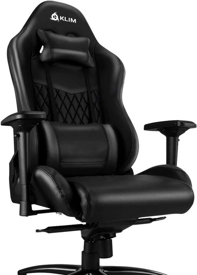 KLIM Gaming Chair Esports Stuhl,  Ergonomischer Gaming Stuhl, Hochwertige Qualität, Stylischer Stuhl fürs Arbeitszimmer von KLIM