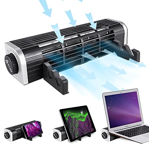 KLIM Zephyr + Portable Laptop Cooler + Multi-purpose Desktop Fan + Silent & High Performance + Elegant Design + Innovative Cross Flow Turbine Cooling with 3 speed levels + 3000 RPM + NEW Version KLIM Zephyr + Portable Laptop Cooler + Multi-purpose Desktop Fan + Silent & High Performance + Elegant Design + Innovative Cross Flow Turbine Cooling with 3 speed levels + 3000 RPM + NEW Version von KLIM