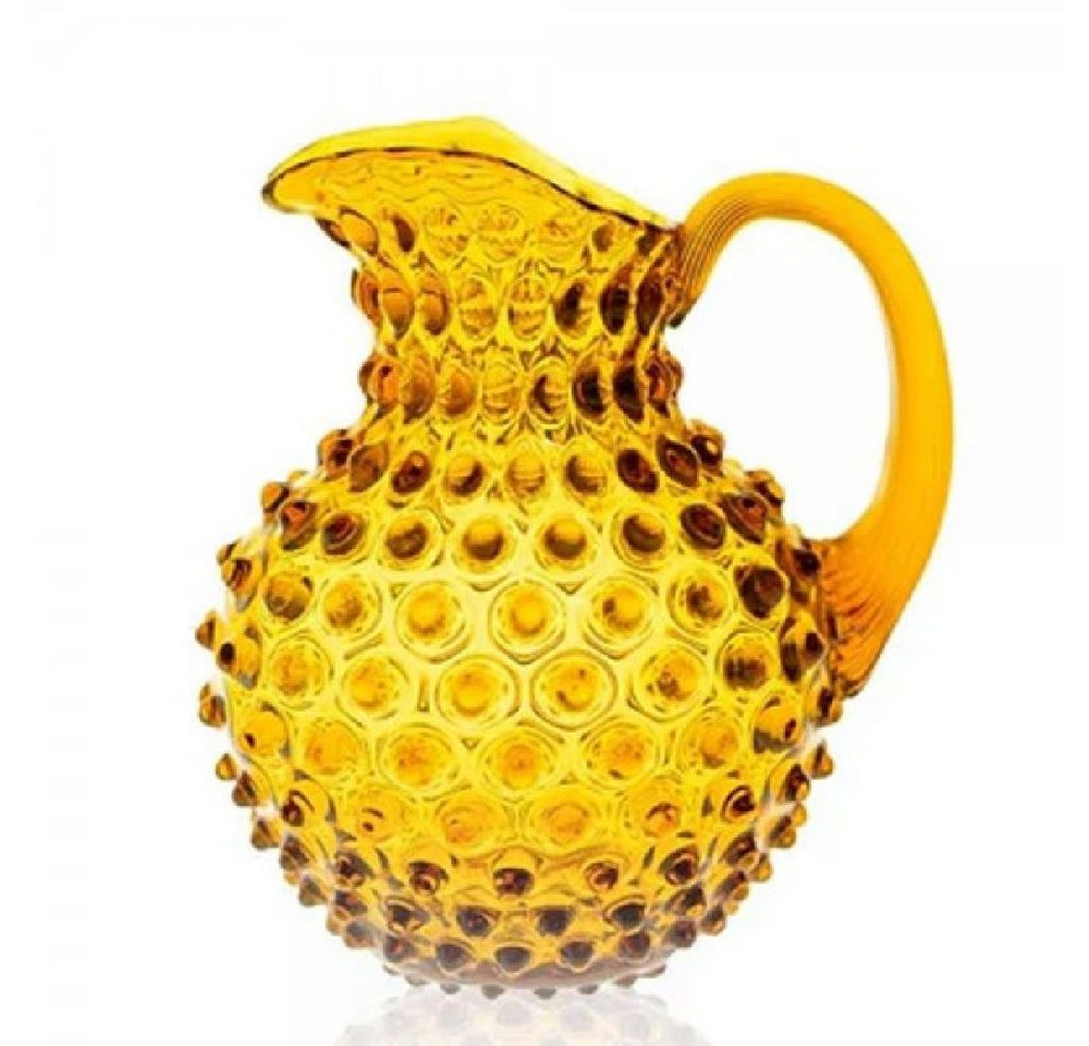 KLIMCHI Karaffe Studio Karaffe Hobnail Amber Orange (Klein) von KLIMCHI