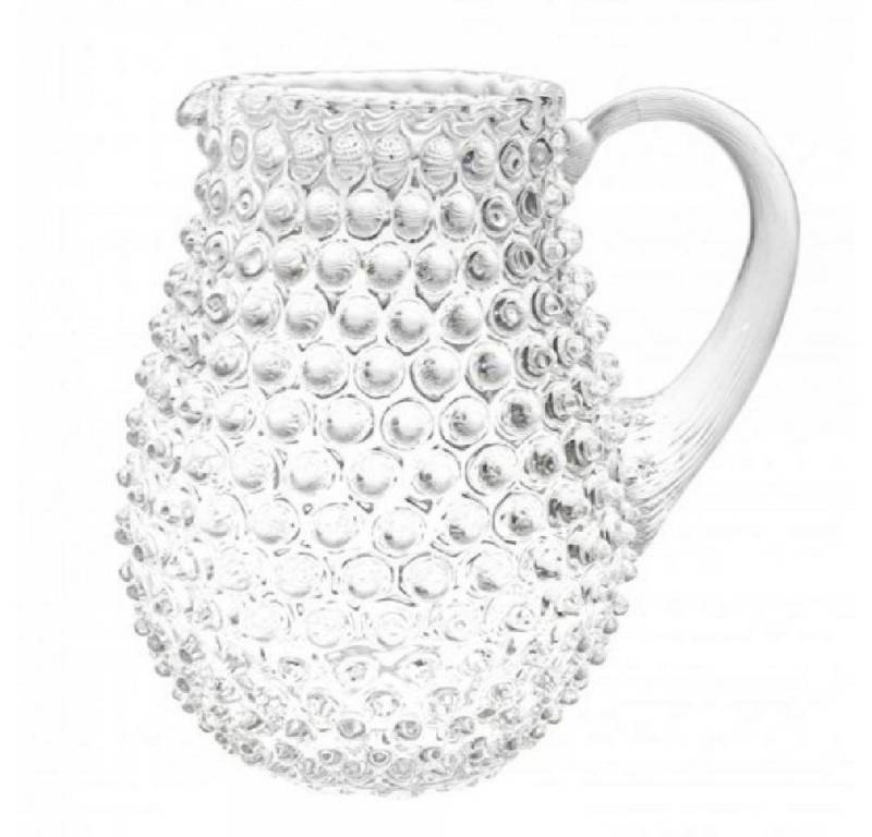KLIMCHI Karaffe Studio Karaffe Hobnail Drop Crystal Transparent von KLIMCHI
