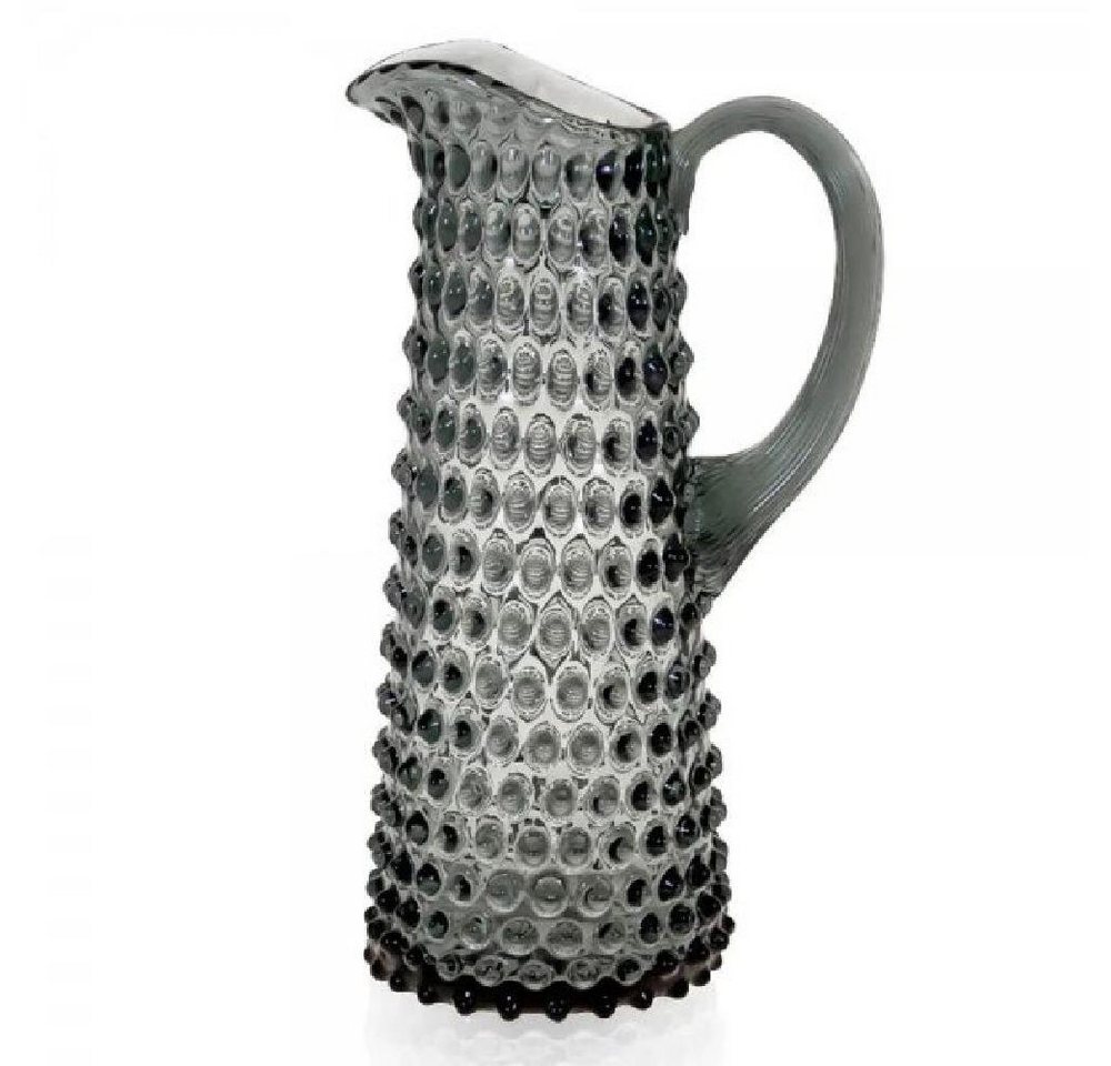 KLIMCHI Karaffe Studio Karaffe Hobnail Tall Grey Smoke von KLIMCHI