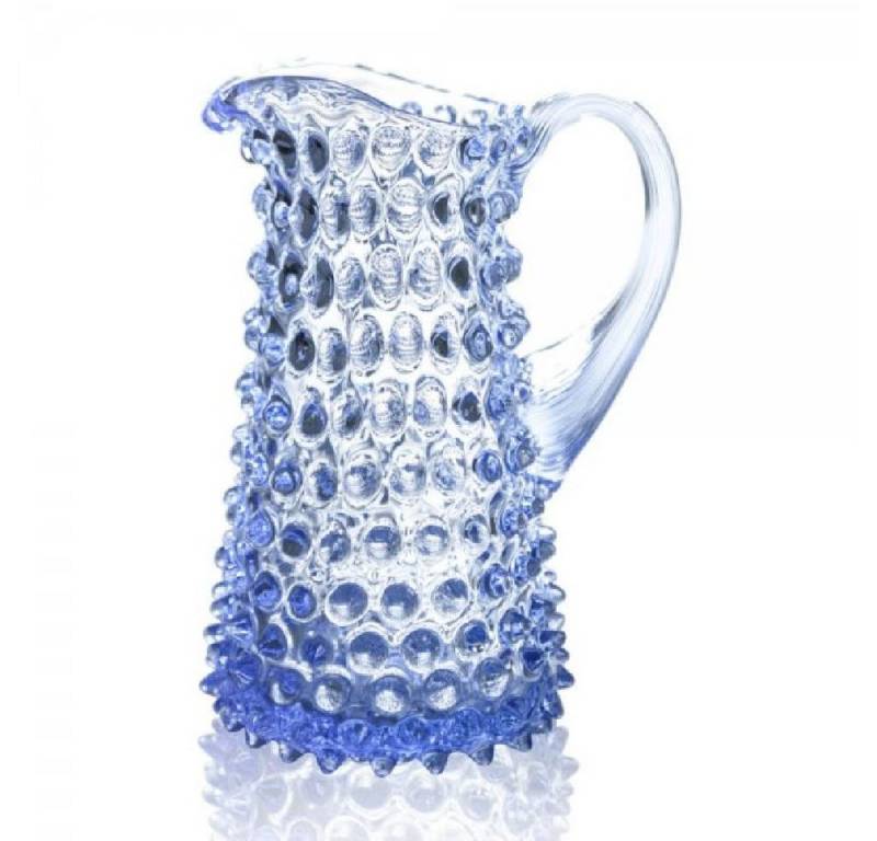 KLIMCHI Karaffe Studio Krug Mini Hobnail Tall Jug Light Blue (350ml) von KLIMCHI