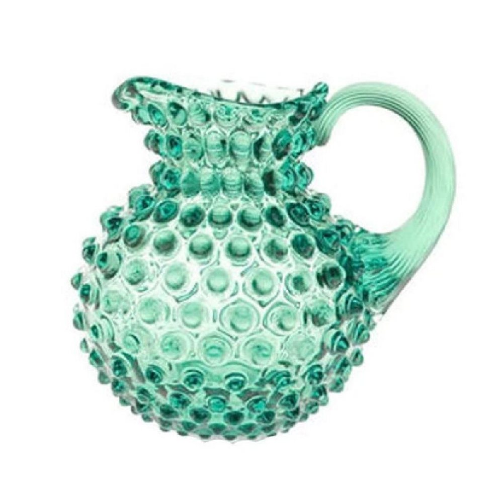 KLIMCHI Karaffe Studio kleine Karaffe Hobnail Beryl Grün (500ml) von KLIMCHI