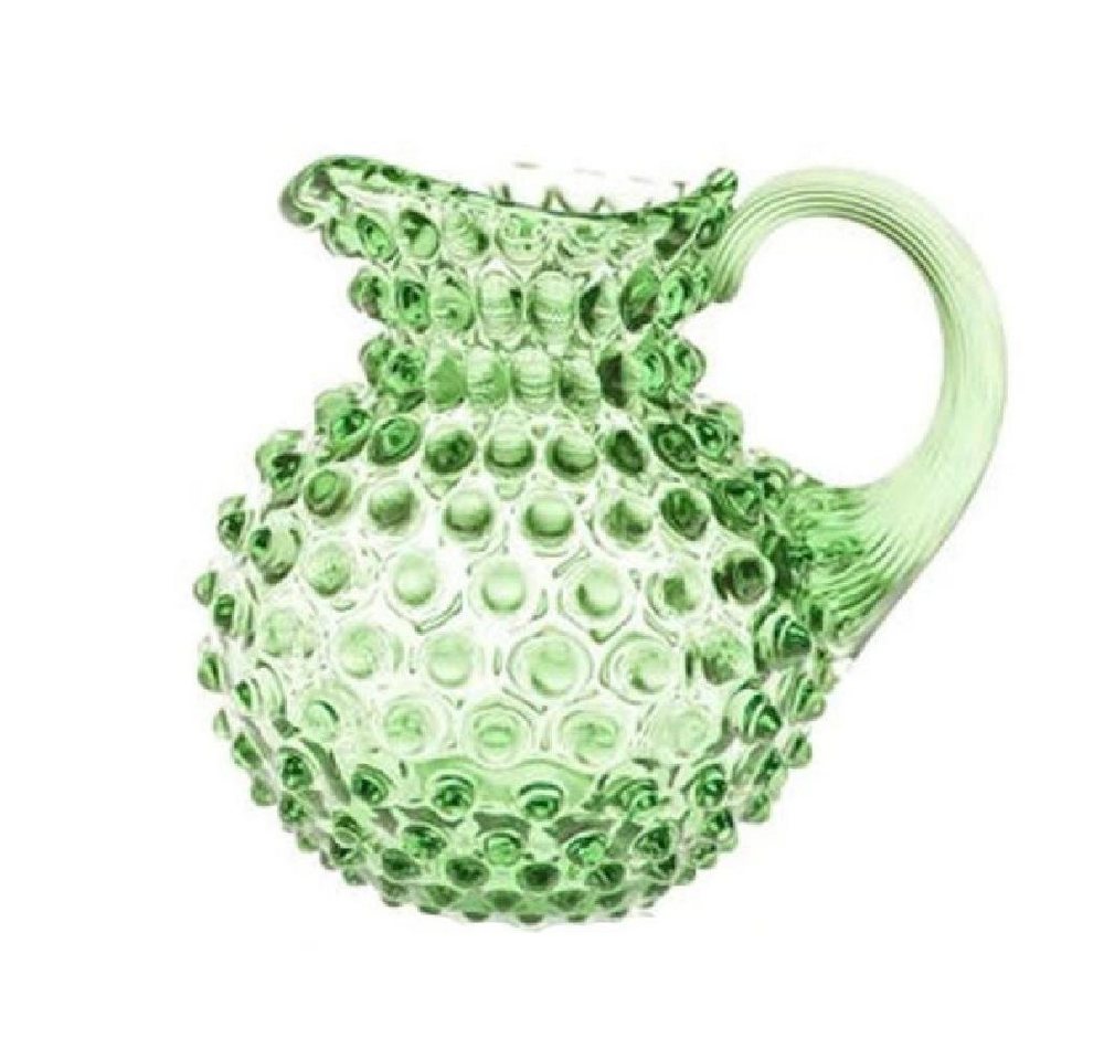 KLIMCHI Karaffe Studio kleine Karaffe Hobnail Light Green (500ml) von KLIMCHI