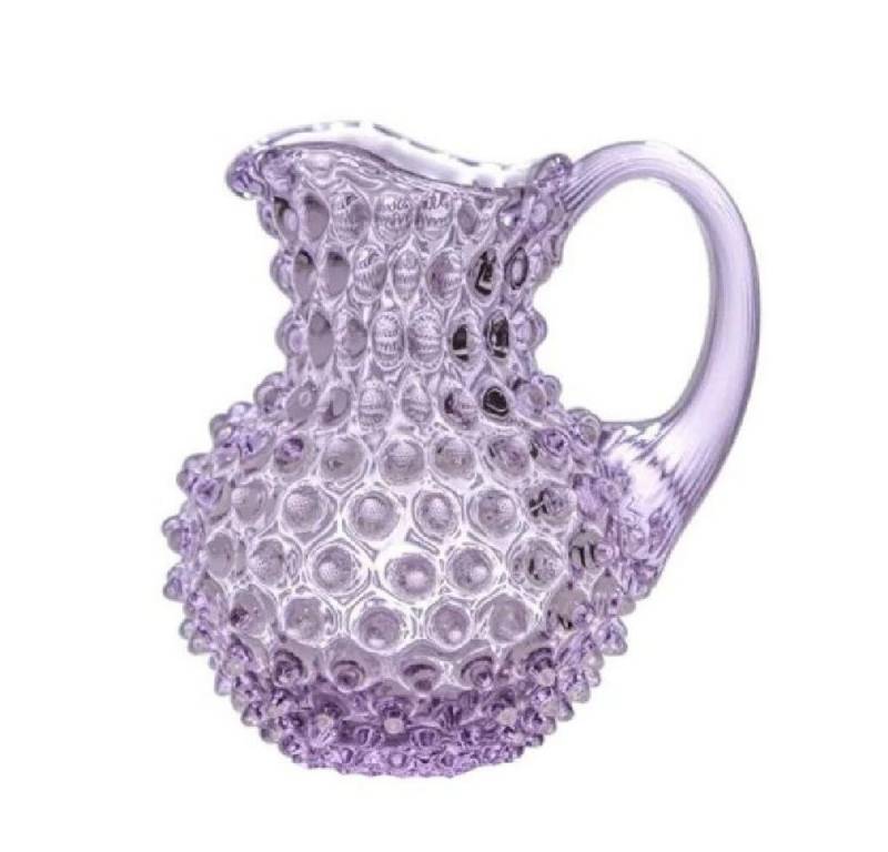 KLIMCHI Karaffe Studio kleine Karaffe Hobnail Lilac (500ml) von KLIMCHI