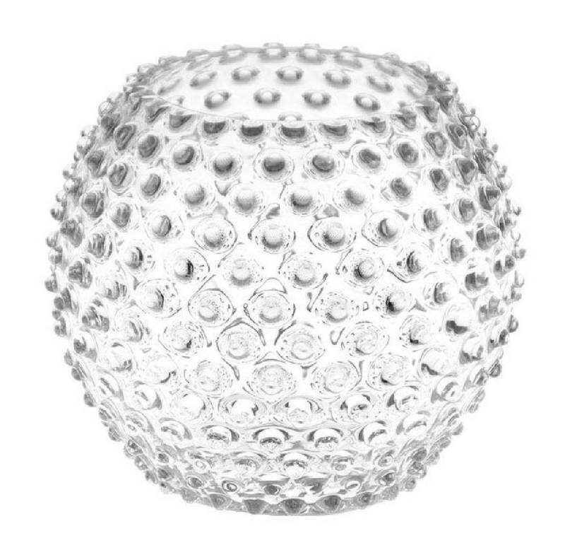 KLIMCHI Kerzenhalter Studio Vase Hobnail Crystal Transparent von KLIMCHI