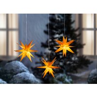 3er Set LED-Sterne, mit Timerfunktion 3er Set LED-Sterne, mit Timerfunktion von KLINGEL DE