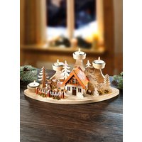 Adventsteelichthalter aus Holz von KLINGEL DE
